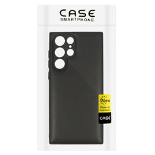 Заредете изображение във визуализатора на галерията – Leather 3D Case for Samsung Galaxy S22 Ultra design 1 black
