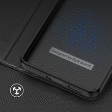 Заредете изображение във визуализатора на галерията – Dux Ducis Skin X2 case for Xiaomi Redmi Note 12 flip cover wallet stand black
