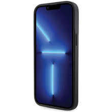 Заредете изображение във визуализатора на галерията – Original Case GUESS Rhinestone Triangle hardcase GUHCP14XHDGTPK for Iphone 14 Pro Max black
