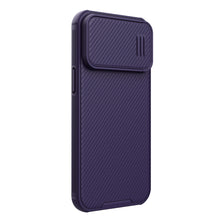 Заредете изображение във визуализатора на галерията – Nillkin CamShield S Case for iPhone 14 Pro Max armored cover camera cover purple
