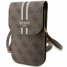 Заредете изображение във визуализатора на галерията – Guess Handbag GUWBP4RPSW brown/brown 4G Stripes
