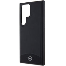 Заредете изображение във визуализатора на галерията – Original Case - hardcase Leather Textured &amp; Plain MagSafe MEHMS24L23RBARK for Samsung Galaxy S24 Ultra Black
