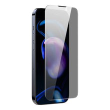 Заредете изображение във визуализатора на галерията – Baseus Privacy Tempered Glass for iPhone 14 Pro Full Screen 0.3mm Privacy Filter Anti Spy + Mounting Frame
