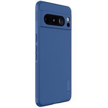 Заредете изображение във визуализатора на галерията – Nillkin Super Frosted Shield Pro reinforced case for Google Pixel 8 Pro - blue
