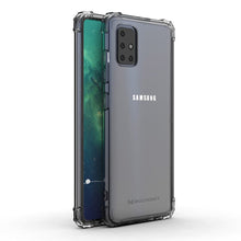 Заредете изображение във визуализатора на галерията – Wozinsky Anti Shock durable case with Military Grade Protection for Samsung Galaxy A51 transparent

