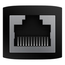 Заредете изображение във визуализатора на галерията – Network coupler Ethernet RJ-45 cable connector Baseus AirJoy Series 10 pcs - black
