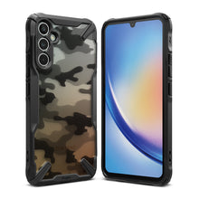 Заредете изображение във визуализатора на галерията – Ringke Fusion X case for Samsung Galaxy A34 5G armored cover camo black
