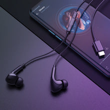 Заредете изображение във визуализатора на галерията – Borofone Earphones BM80 Pro Elegant with microphone Type C (DAC) black
