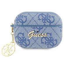 Заредете изображение във визуализатора на галерията – Guess GUAP2G4GSMB AirPods Pro 2 cover blue/blue 4G Charm Collection
