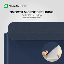 Заредете изображение във визуализатора на галерията – Amazing Thing Laptop Case Matte Pro Sleeve Stand MBSPRO14NBS for Macbook Pro/Air 14 inches navy

