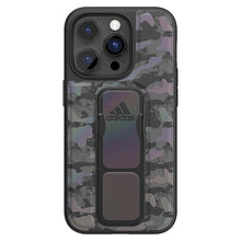 Заредете изображение във визуализатора на галерията – Adidas SP Grip Case CAMO iPhone 14 Pro black/black 50249

