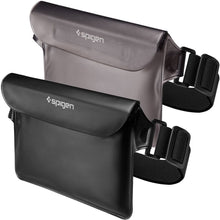 Заредете изображение във визуализатора на галерията – Spigen a620 universal waterproof waist bag 2-pack black - TopMag
