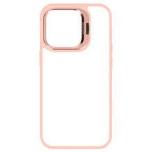 Заредете изображение във визуализатора на галерията – Tel Protect Kickstand case + camera glass (lens) for Iphone 13 Pro Max light pink
