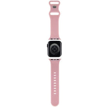 Заредете изображение във визуализатора на галерията – Hello Kitty Silicone Kitty Head strap for Apple Watch 38/40/41mm - pink
