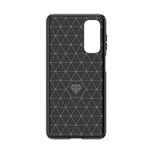 Заредете изображение във визуализатора на галерията – Silicone Carbon Case for Nokia C12/Nokia C12 Pro/Nokia C12 Plus - black
