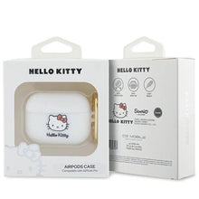 Заредете изображение във визуализатора на галерията – Hello Kitty Silicone 3D Kitty Head case for AirPods Pro - white
