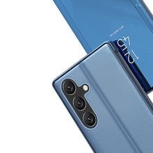 Заредете изображение във визуализатора на галерията – Hard Flip Case for Samsung Galaxy A25 Clear View Case - Pink
