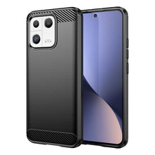 Заредете изображение във визуализатора на галерията – Carbon Case case for Xiaomi 13 flexible silicone carbon cover black
