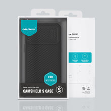 Заредете изображение във визуализатора на галерията – Nillkin CamShield S Case case for iPhone 14 Pro Max armored cover camera cover black
