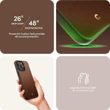 Заредете изображение във визуализатора на галерията – Spigen CYRILL KAJUK MAG MAGSAFE IPHONE 15 PRO SADDLE BROWN
