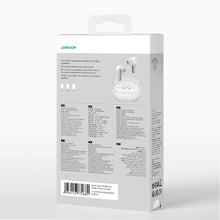 Заредете изображение във визуализатора на галерията – Joyroom Jbuds Series JR-BB1 TWS wireless in-ear headphones - white
