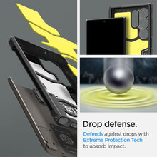 Заредете изображение във визуализатора на галерията – SPIGEN Tough Armor for SAMSUNG S23 ULTRA gunmetal
