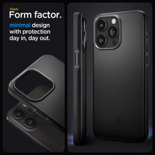 Заредете изображение във визуализатора на галерията – Spigen THIN FIT IPHONE 15 PRO BLACK
