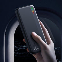 Заредете изображение във визуализатора на галерията – Joyroom power bank 10000mAh Dazzling Series 12W black (JR-T016)
