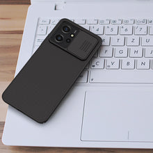 Заредете изображение във визуализатора на галерията – Xiaomi Redmi Note 12 armored case with camera cover Nillkin CamShield Case - black

