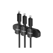 Заредете изображение във визуализатора на галерията – Baseus Cable Fixer Kit self-adhesive holder cable organizer + 15 Velcro tapes (3 colors)
