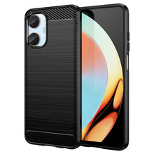 Заредете изображение във визуализатора на галерията – Carbon Case case for Realme 10 flexible silicone carbon cover black
