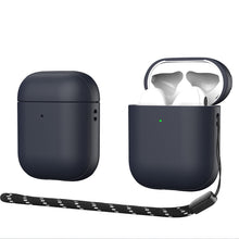 Заредете изображение във визуализатора на галерията – Dux Ducis Plen case for AirPods 2 / AirPods 1 headphone case blue
