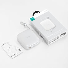 Заредете изображение във визуализатора на галерията – Joyroom power bank 10000mAh Jelly Series 22.5W with built-in USB C cable white (JR-L002)
