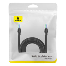 Заредете изображение във визуализатора на галерията – Baseus High Speed ​​Cat 5 RJ-45 1000Mb/s Ethernet cable 10m round - black
