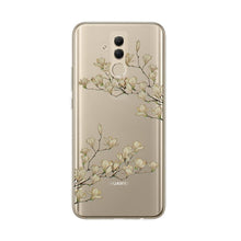 Заредете изображение във визуализатора на галерията – Floral гръб за Huawei Mate 20 Lite магнолия - TopMag
