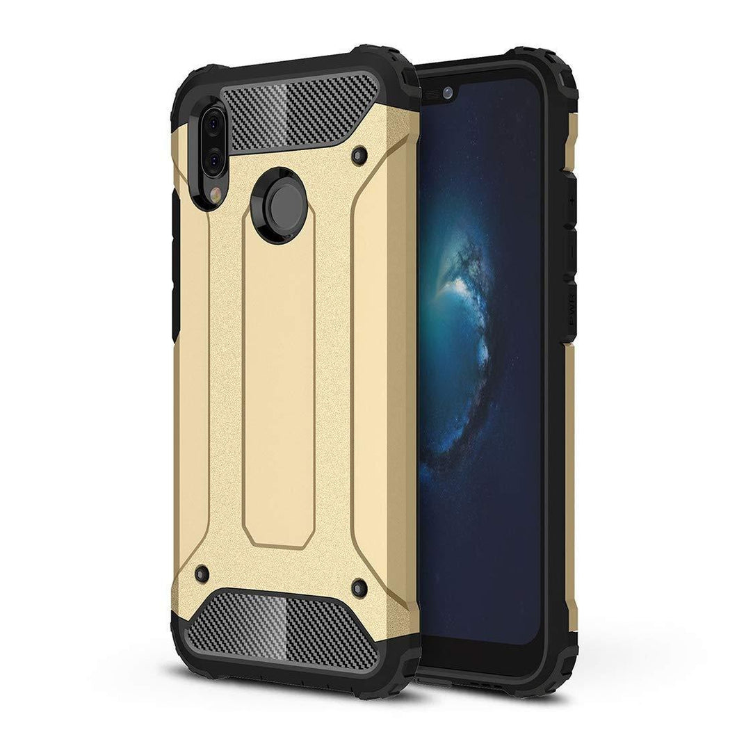 Forcell armor гръб за huawei p20 lite златен - TopMag