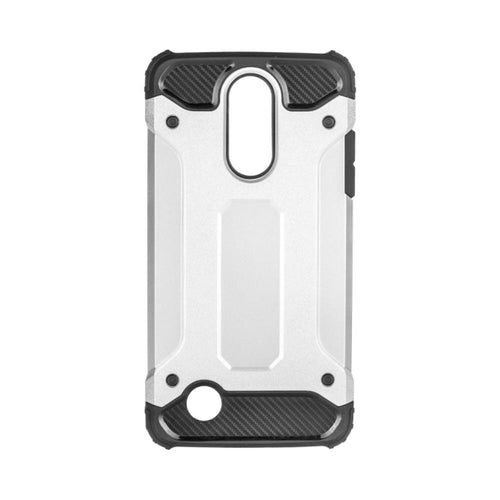 Forcell armor гръб за LG K10 2017 сребрист - TopMag