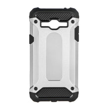 Заредете изображение във визуализатора на галерията – Forcell armor гръб за samsung galaxy j3 2016 сребърен - TopMag
