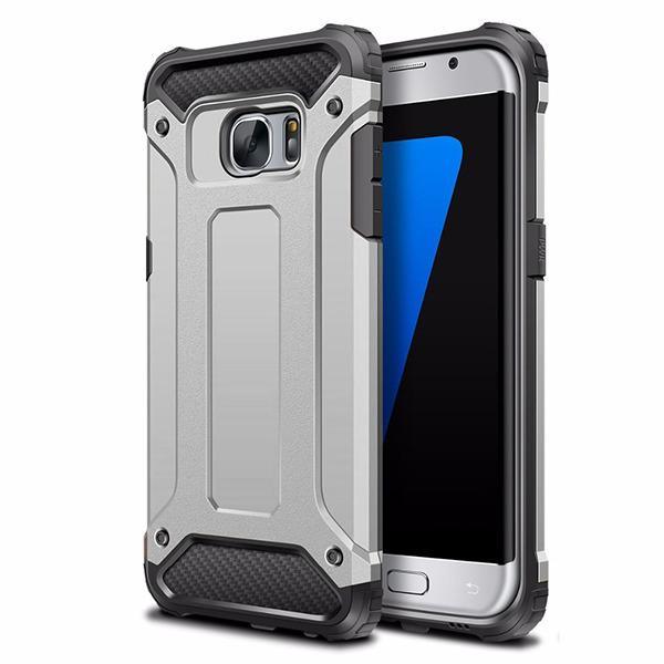 Forcell armor гръб за samsung galaxy s6 сребърен - TopMag