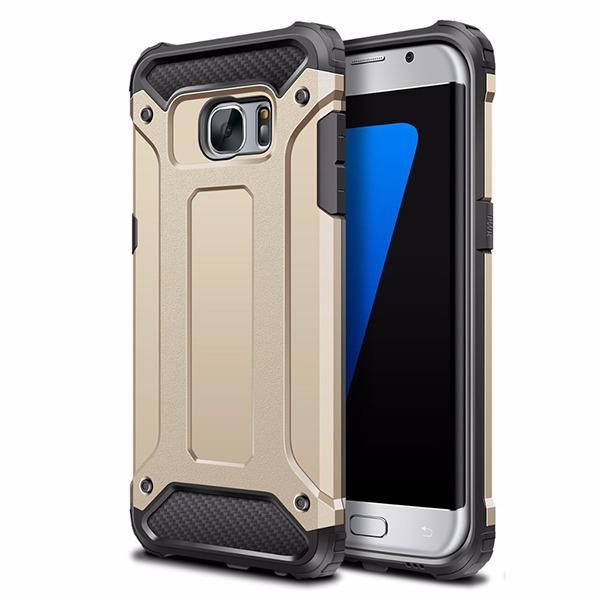 Forcell armor гръб за samsung galaxy s7 edge златен - TopMag