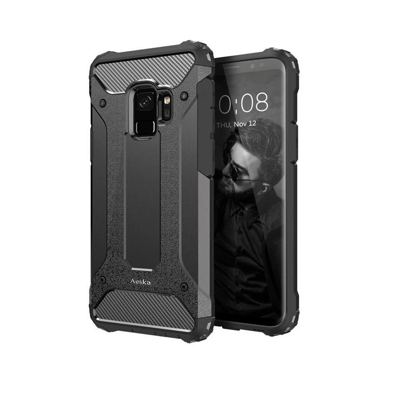 Forcell armor гръб за samsung galaxy s9 черен - TopMag