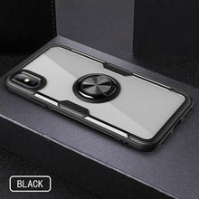 Заредете изображение във визуализатора на галерията – Forcell carbon clear ring гръб за iPhone 7 / 8 / SE 2020 черен - TopMag
