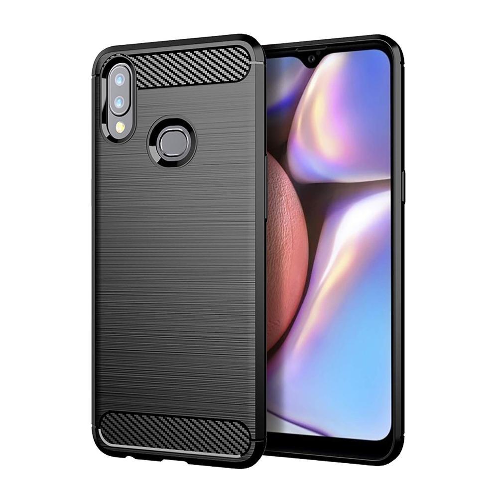 Forcell carbon гръб за samsung galaxy a10s черен - TopMag