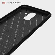 Заредете изображение във визуализатора на галерията – Forcell carbon гръб за samsung galaxy a6 plus черен - TopMag

