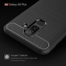 Заредете изображение във визуализатора на галерията – Forcell carbon гръб за samsung galaxy a6 plus черен - TopMag
