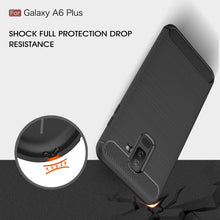 Заредете изображение във визуализатора на галерията – Forcell carbon гръб за samsung galaxy a6 plus черен - TopMag

