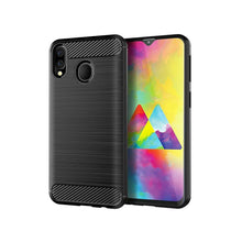 Заредете изображение във визуализатора на галерията – Forcell carbon гръб за samsung galaxy m20 черен - TopMag
