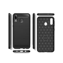 Заредете изображение във визуализатора на галерията – Forcell carbon гръб за samsung galaxy m20 черен - TopMag
