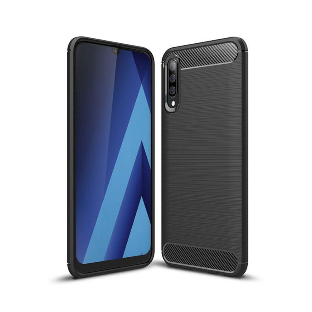 Forcell carbon гръб за samsung galaxy m30 черен - TopMag