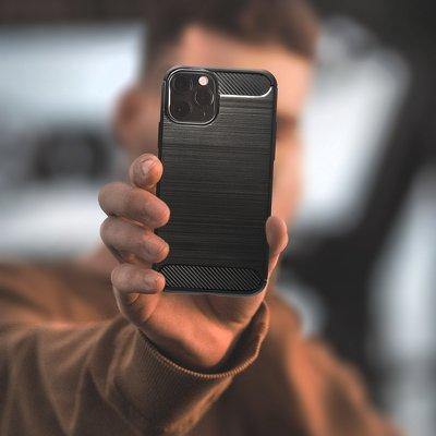 Forcell carbon гръб за samsung galaxy s22 black - TopMag